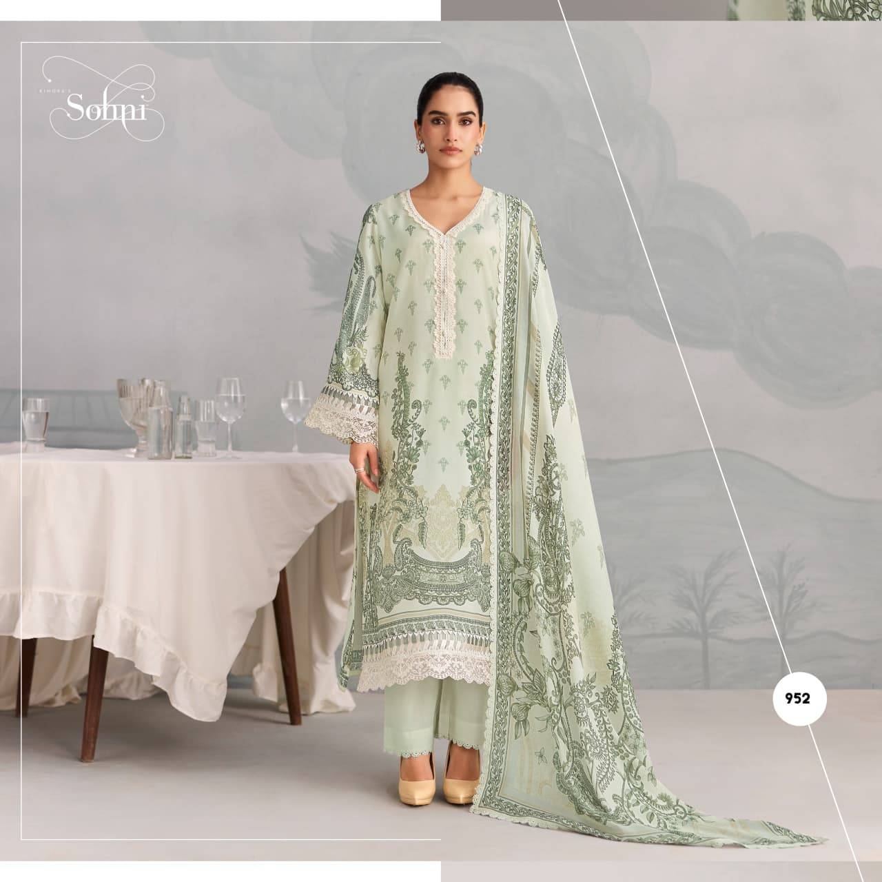 Twilight By Kimora suit 951 to 954 Series Stylish Beautiful Colourful Pure Muslin Dresses At Wholesale Price